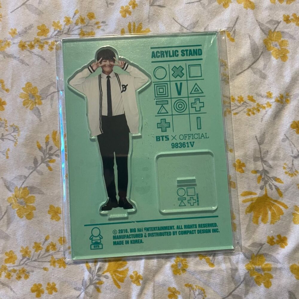 BTS Official 98361V 3rd Muster Acrylic Stand Standee V Taehyung